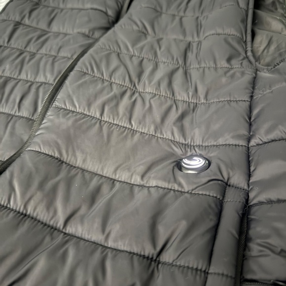 Uupalee Black Puffer Vest, Women’s Large - Picture 5 of 14